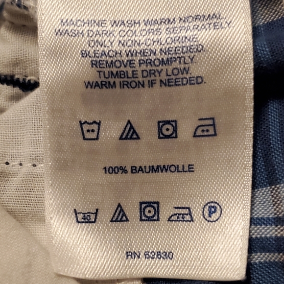 Lands' End Plaid Shorts in a side 7 - Picture 6 of 6